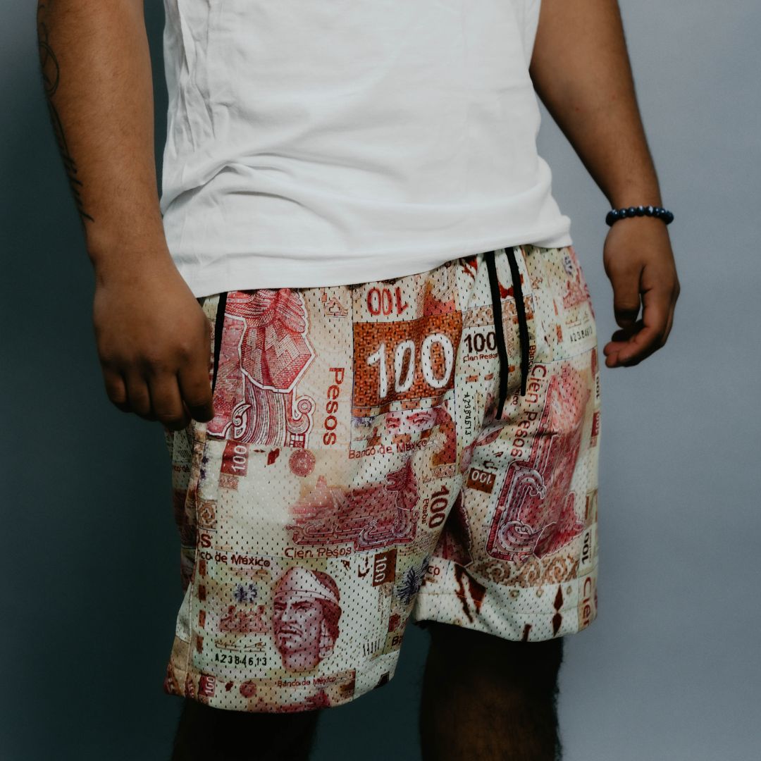 "Cien" Pesos Shorts