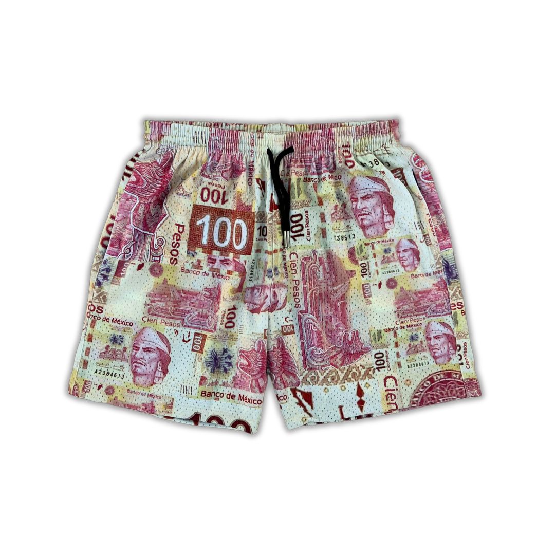 "Cien" Pesos Shorts