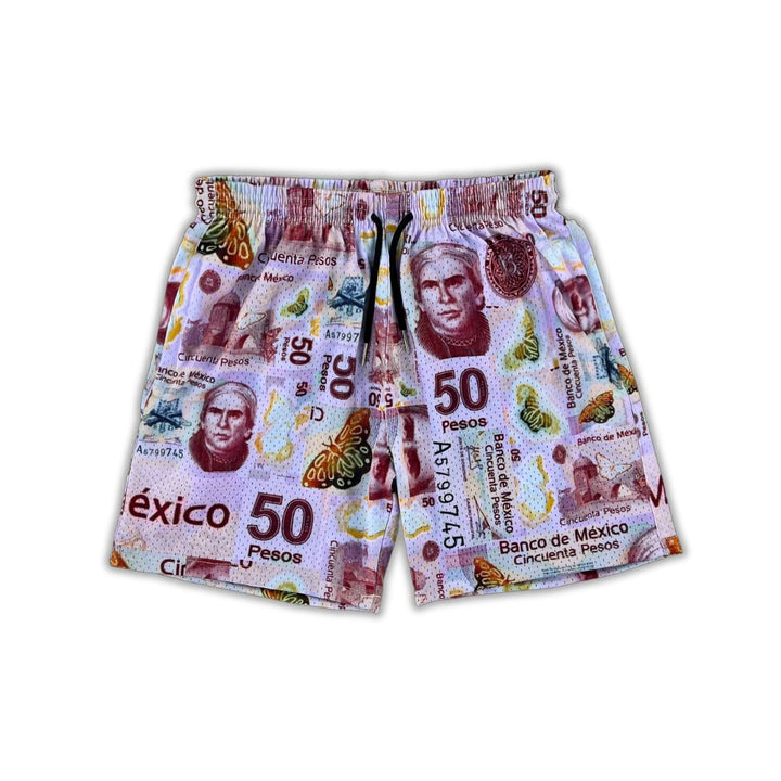 "Cincuenta" Pesos Shorts