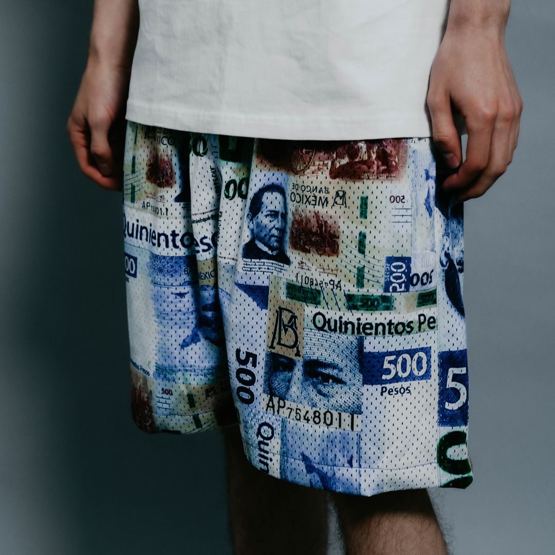 "Quinientos" Pesos Shorts