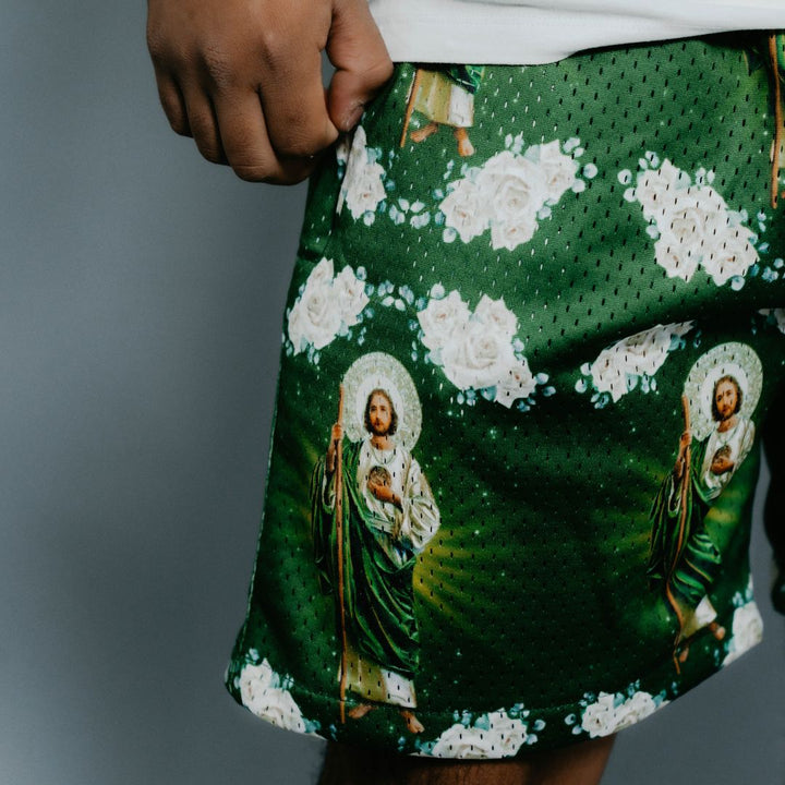 "San Judas" Shorts (Verde)