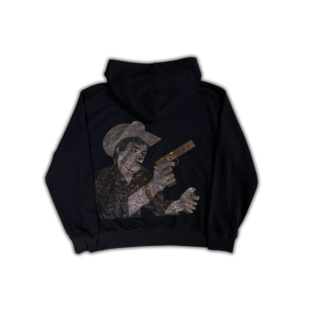 "Chalino Sanchez" Rhinestone Hoodie