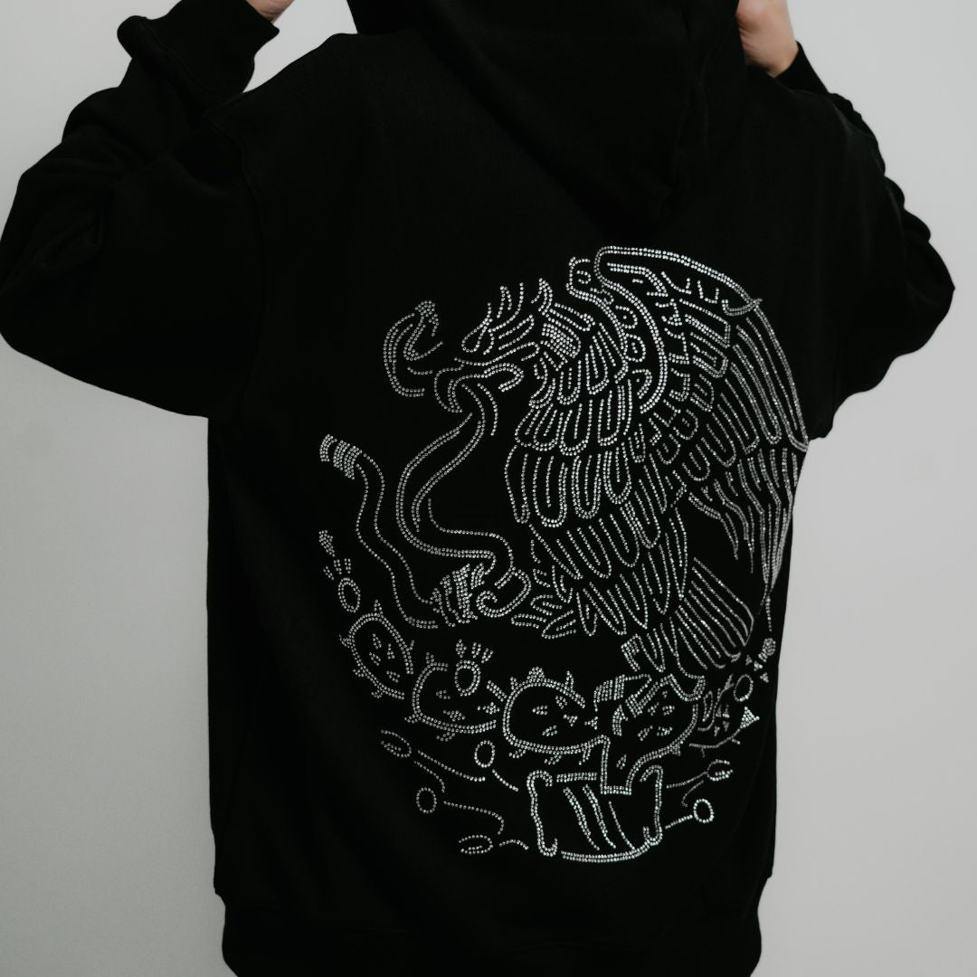 "Aguila" Rhinestone Hoodie