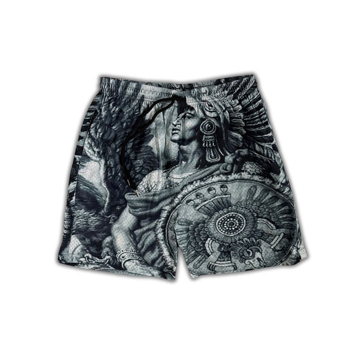 "Azteca Warrior" Shorts