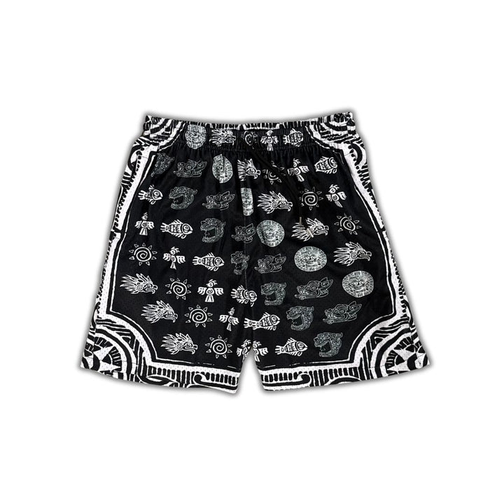 "Azteca Symbols" Shorts