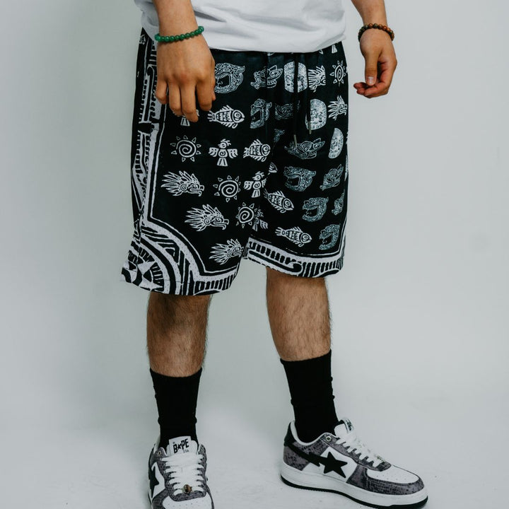 "Azteca Symbols" Shorts
