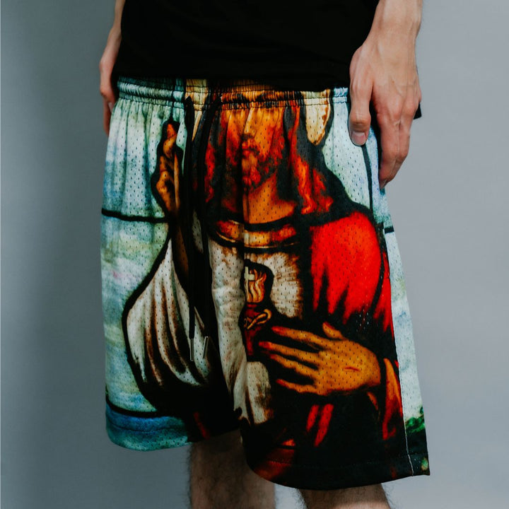 “Jesus” Shorts – AllPesosNoBesos.com